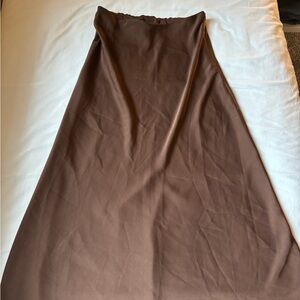 Elegant Brown Women's Skirt